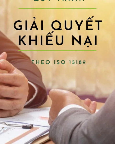 Quy trình Giải quyết khiếu nại theo ISO 15189:2012