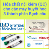 CBC-3D® Control - Vật liệu nội kiểm (QC) cho máy huyết học 3 thành phần Bạch cầu